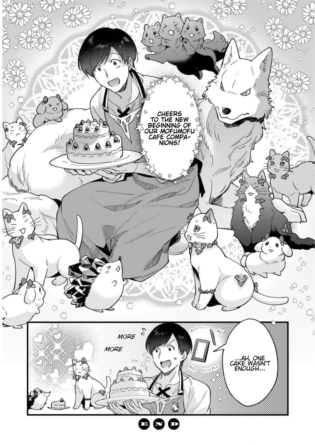 Isekai Mofumofu Cafe chapter 22.5 page 9