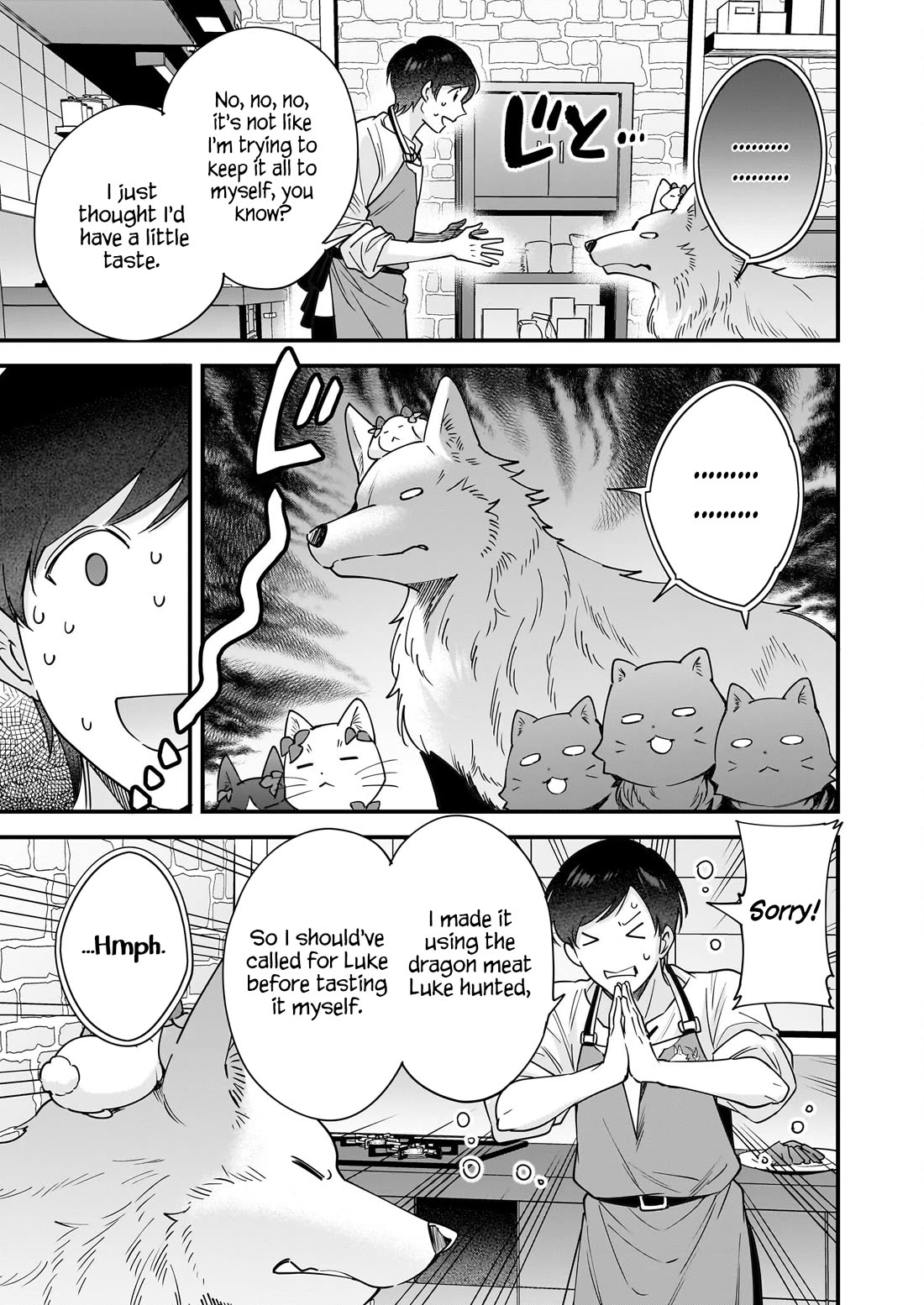 Isekai Mofumofu Cafe chapter 24 page 14