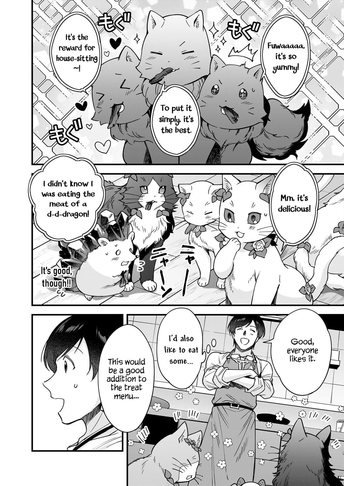 Isekai Mofumofu Cafe chapter 24 page 17