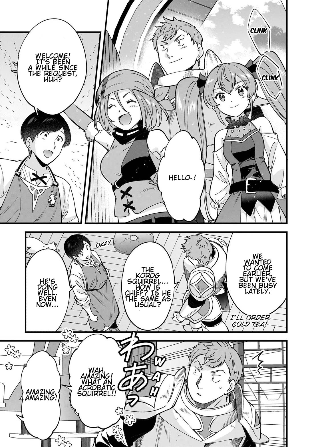 Isekai Mofumofu Cafe chapter 27.5 page 7