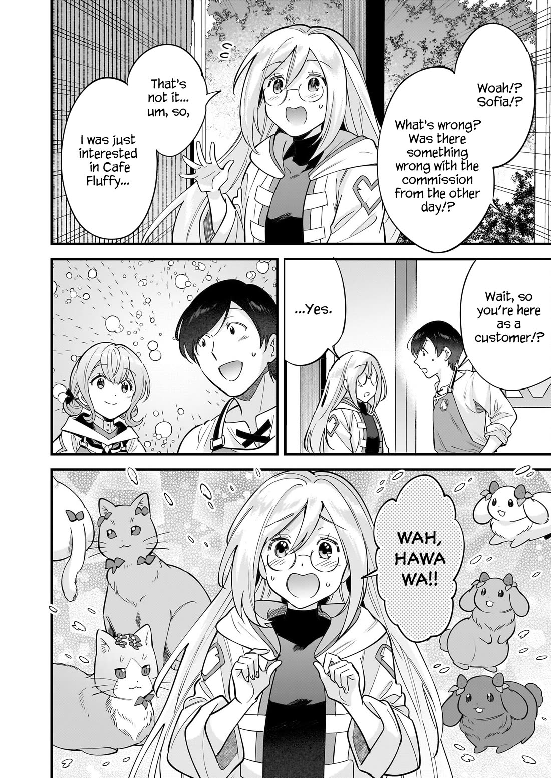 Isekai Mofumofu Cafe chapter 27 page 13