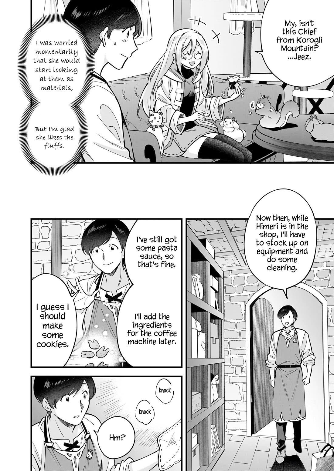 Isekai Mofumofu Cafe chapter 27 page 17