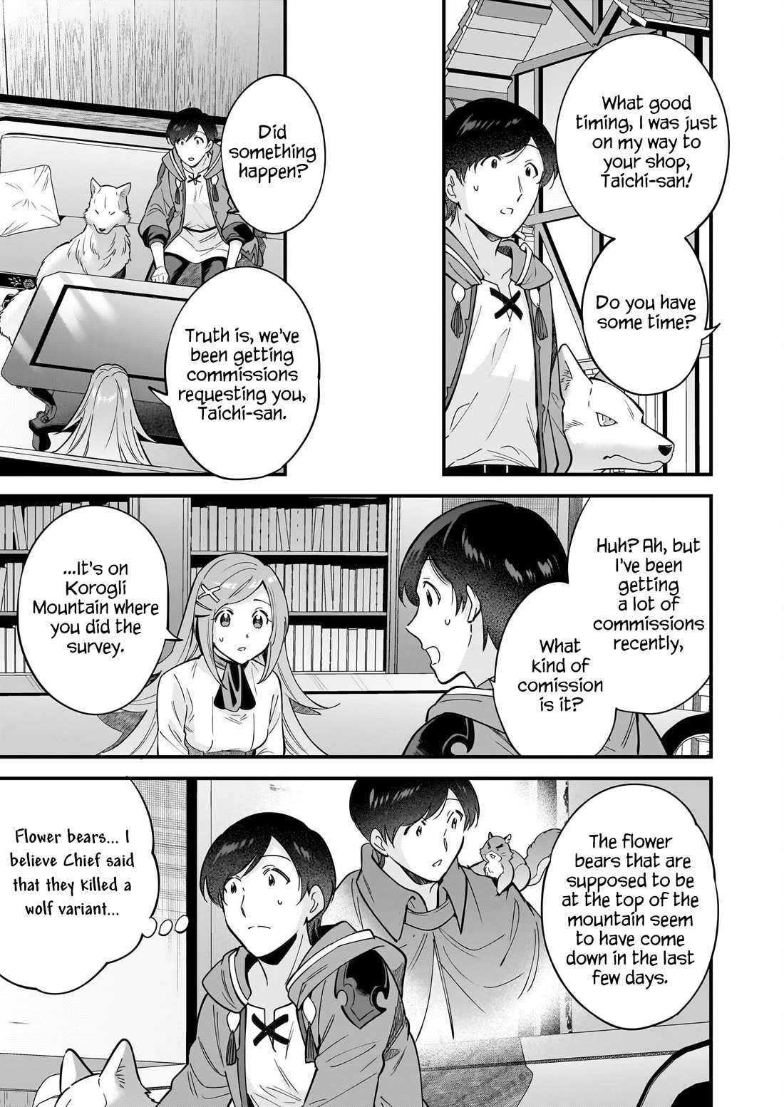 Isekai Mofumofu Cafe chapter 27 page 26