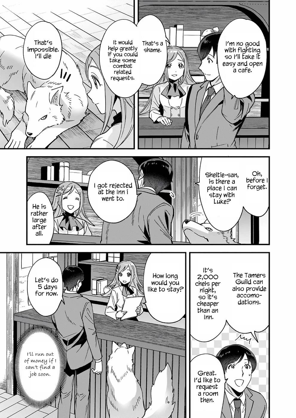 Isekai Mofumofu Cafe chapter 3 page 12