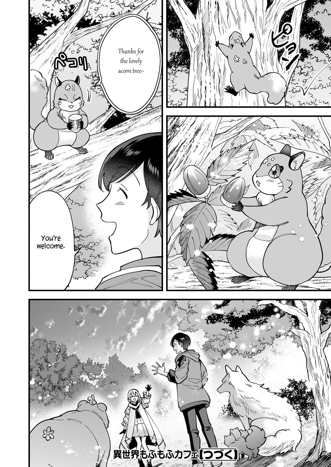 Isekai Mofumofu Cafe chapter 31 page 33