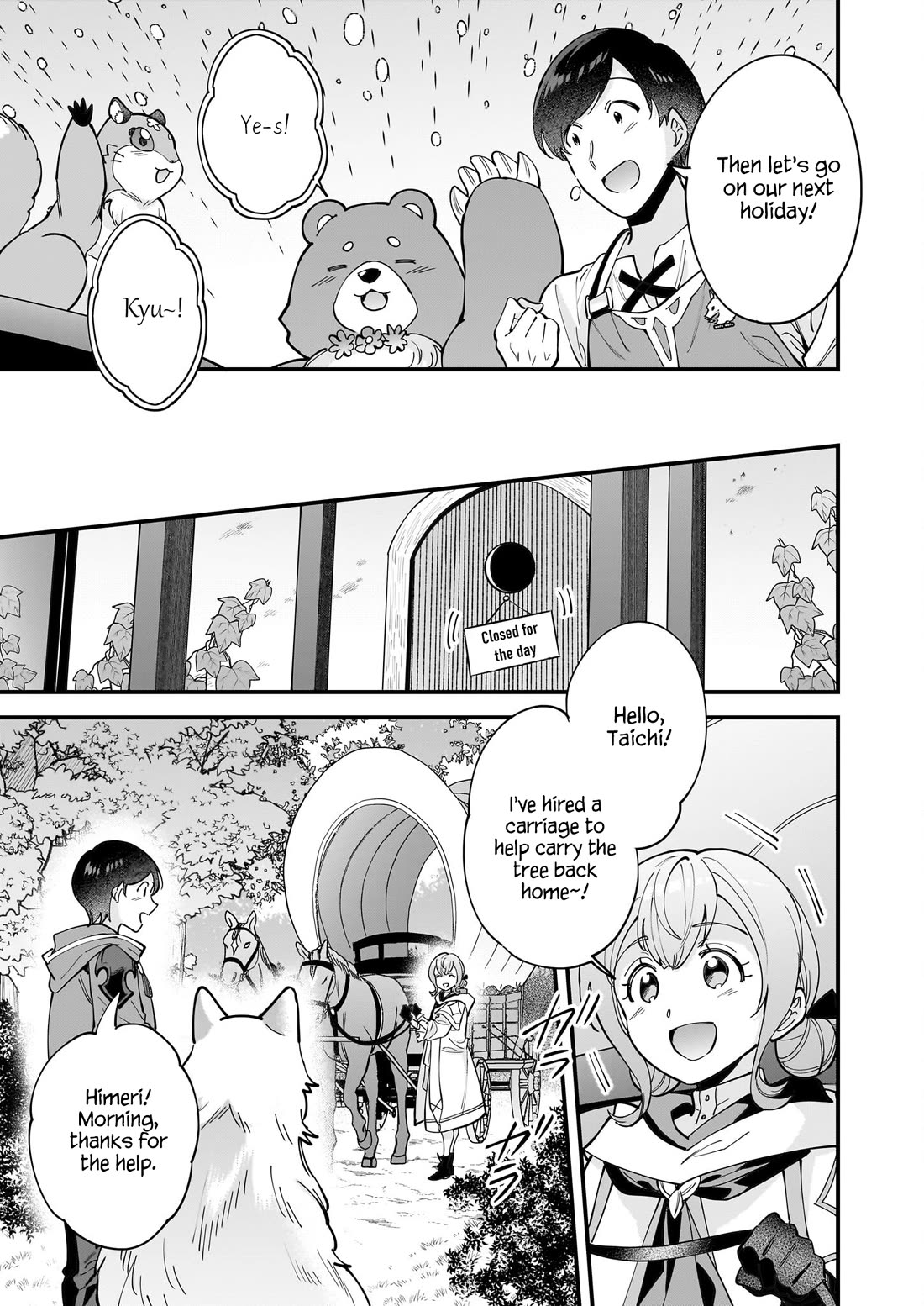 Isekai Mofumofu Cafe chapter 31 page 8