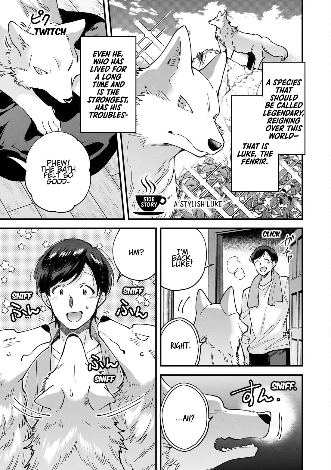 Isekai Mofumofu Cafe chapter 32.5 page 1