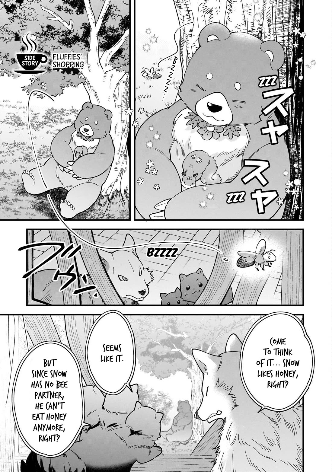 Isekai Mofumofu Cafe chapter 32.6 page 1