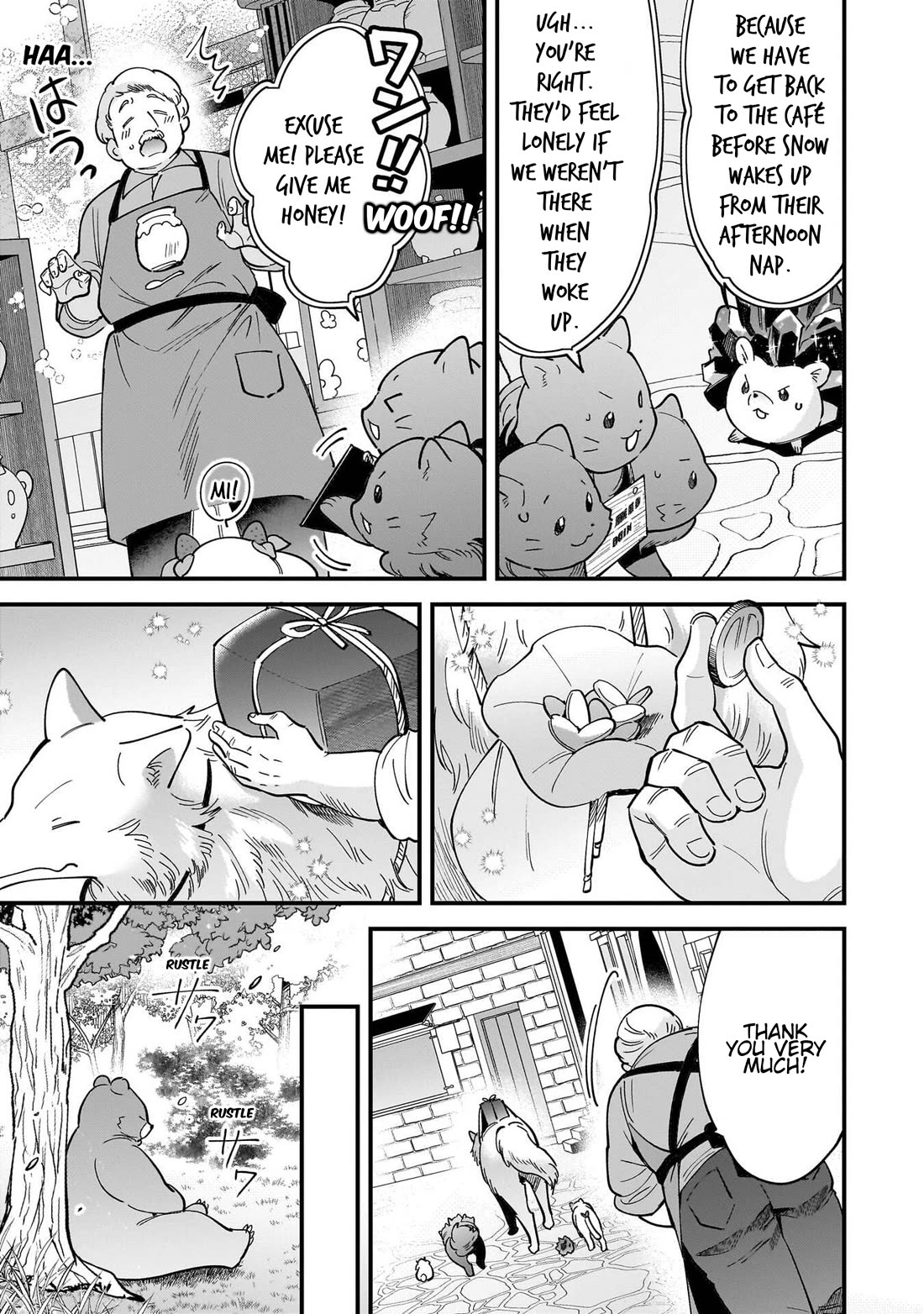 Isekai Mofumofu Cafe chapter 32.6 page 5