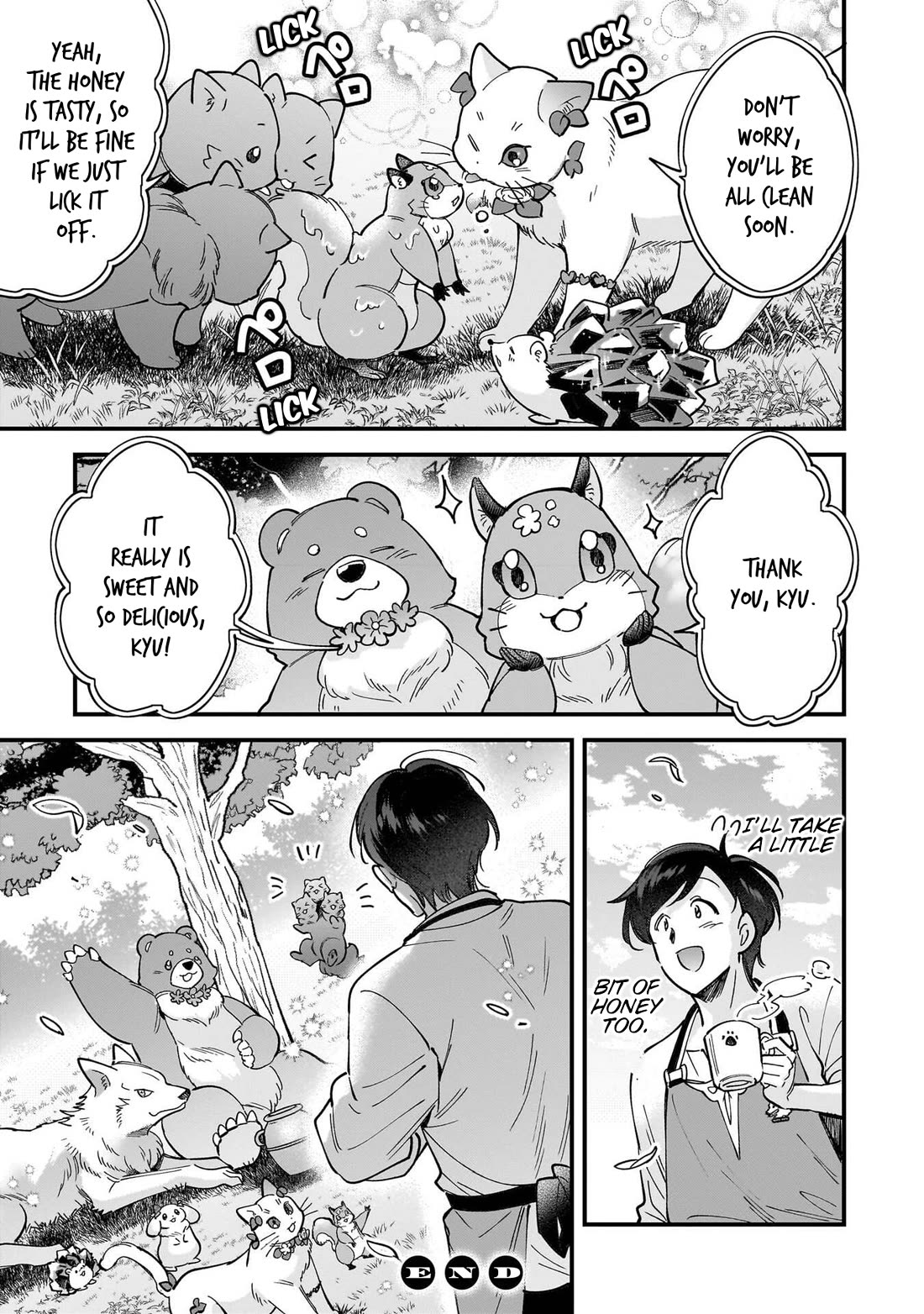 Isekai Mofumofu Cafe chapter 32.6 page 9