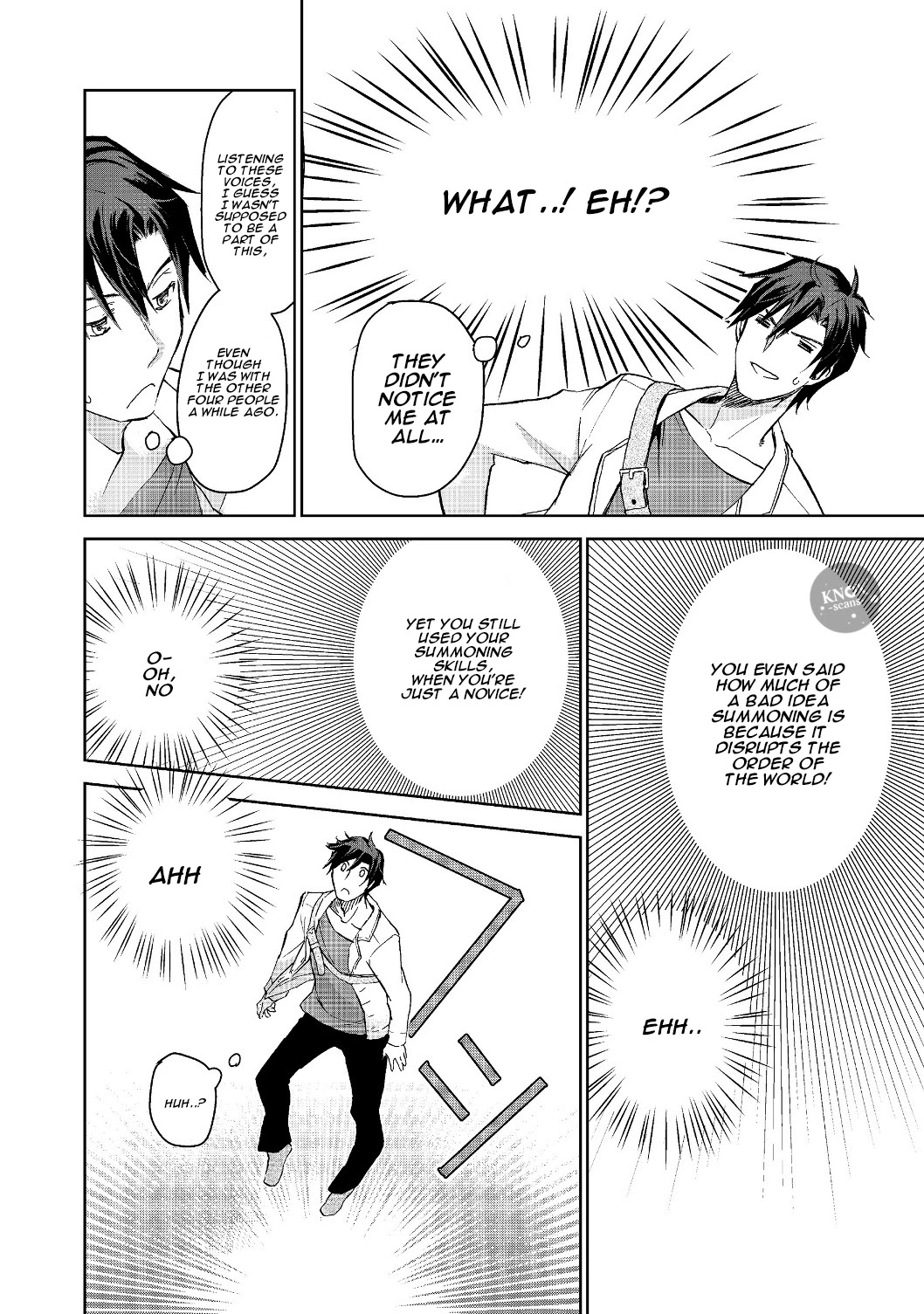 Isekai ni Otosareta… Jouka wa Kihon! chapter 1 page 10