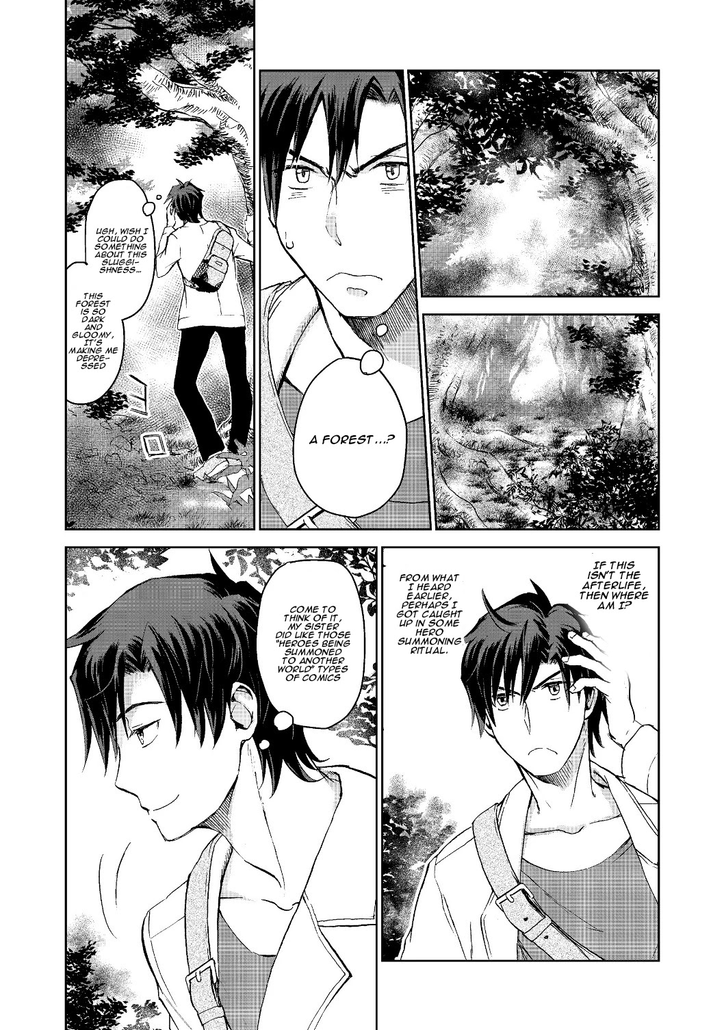 Isekai ni Otosareta… Jouka wa Kihon! chapter 1 page 13