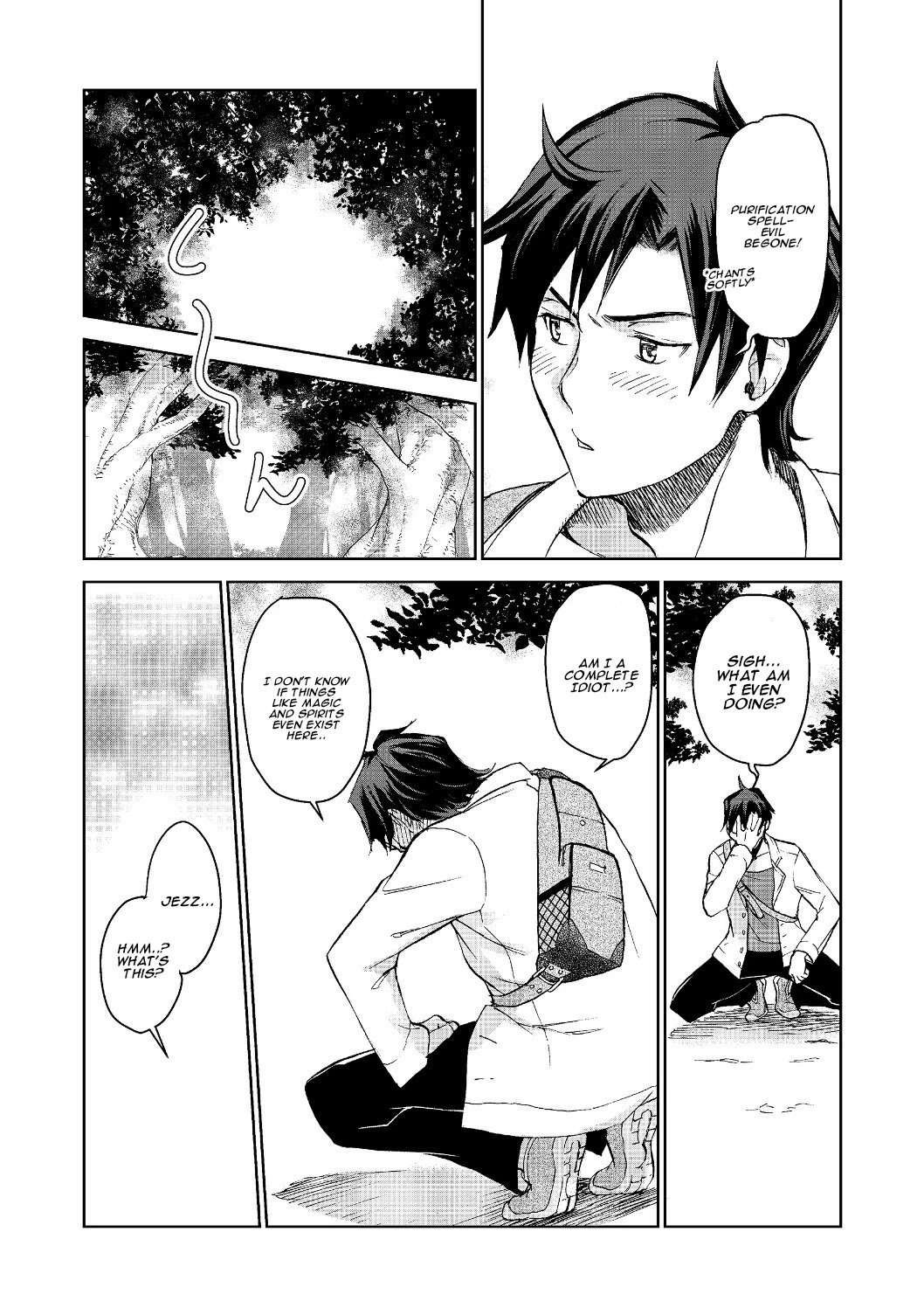 Isekai ni Otosareta… Jouka wa Kihon! chapter 1 page 19