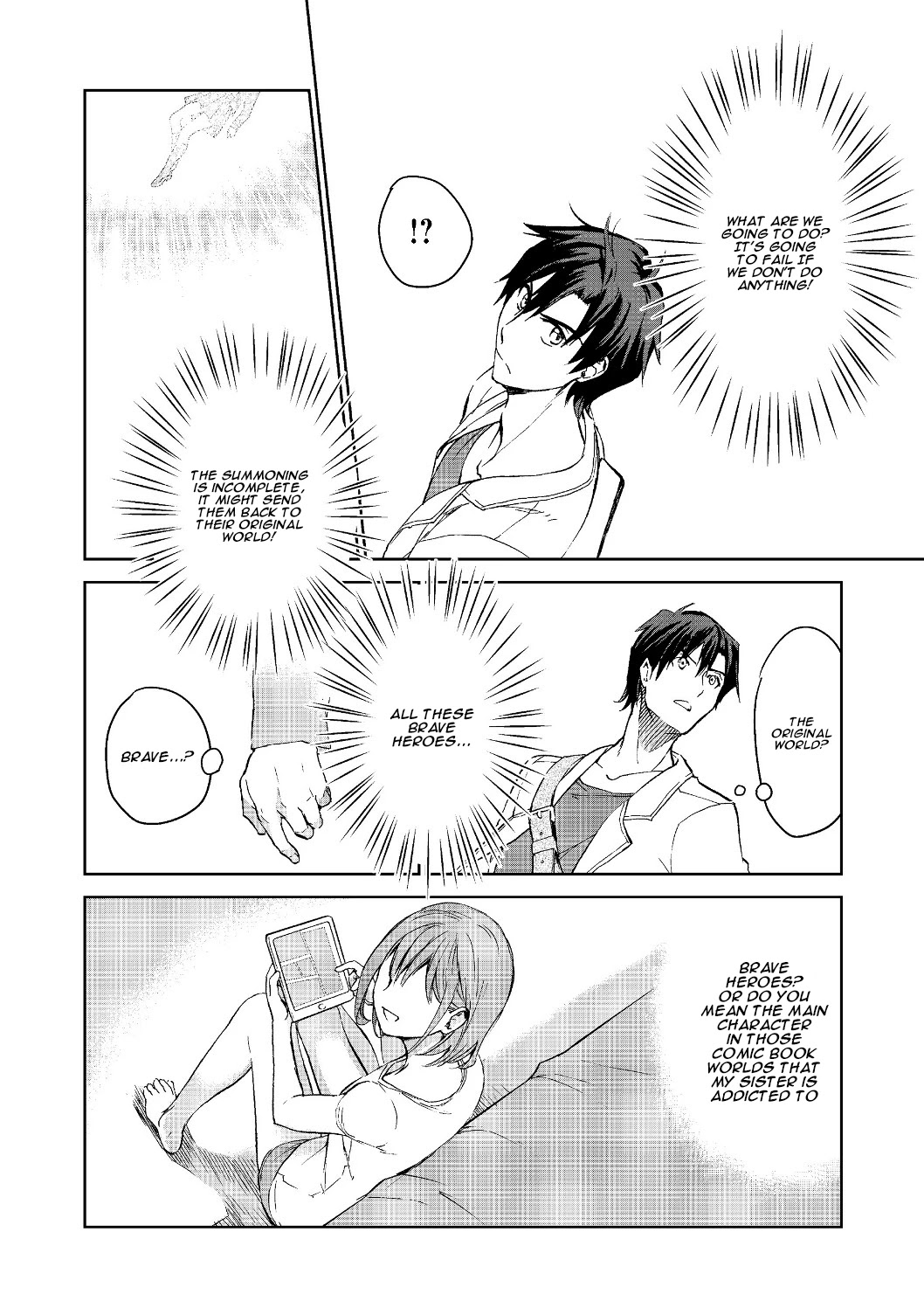 Isekai ni Otosareta… Jouka wa Kihon! chapter 1 page 8