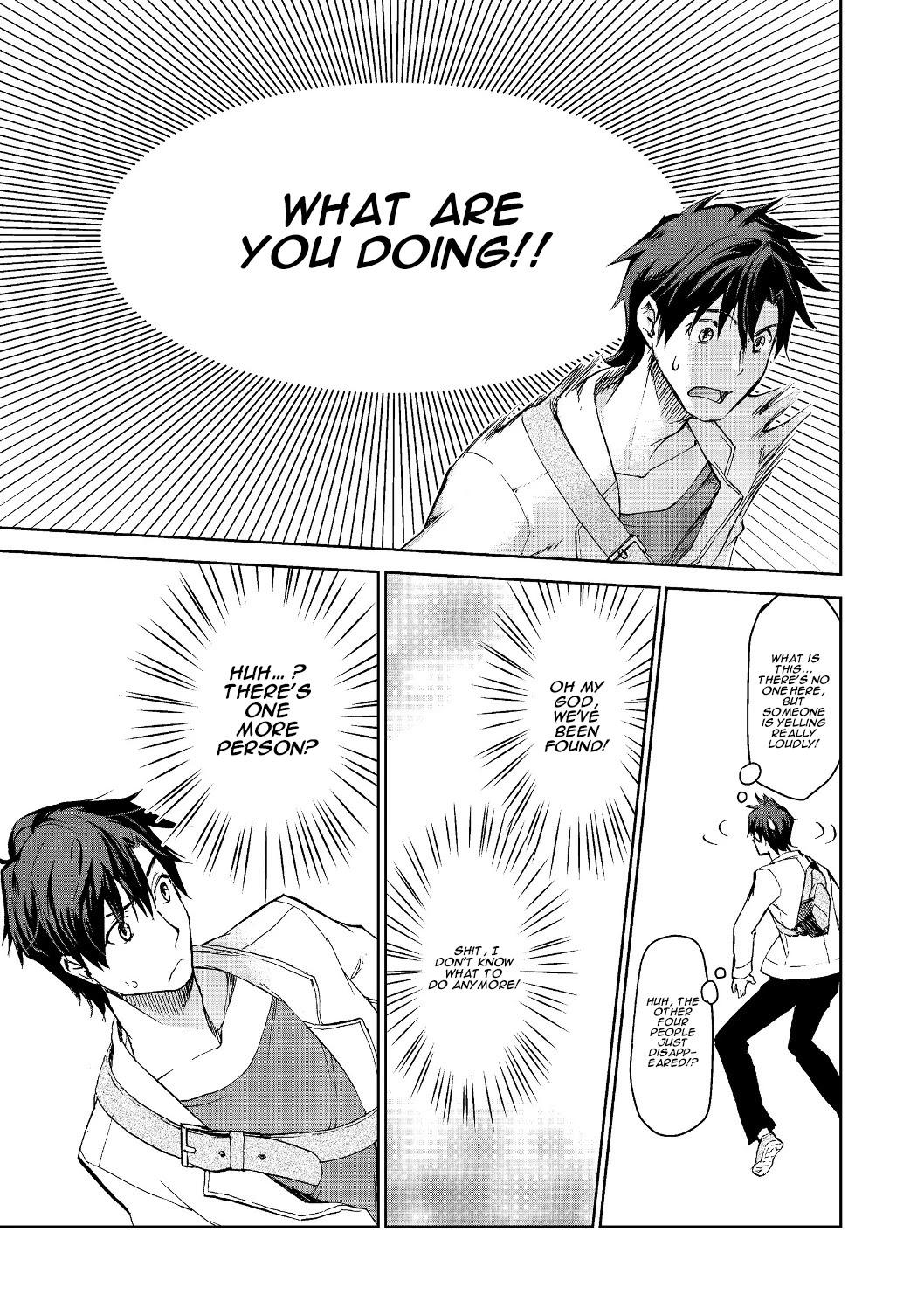 Isekai ni Otosareta… Jouka wa Kihon! chapter 1 page 9