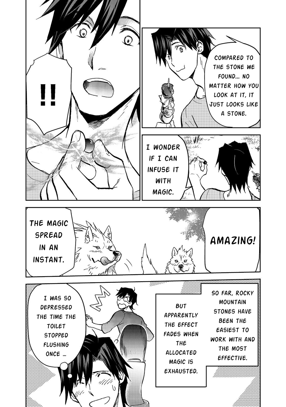 Isekai ni Otosareta… Jouka wa Kihon! chapter 13.2 page 14