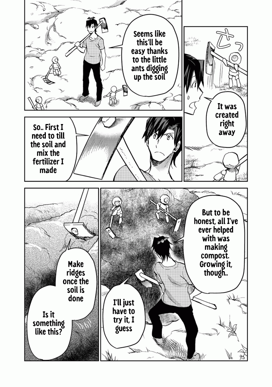 Isekai ni Otosareta… Jouka wa Kihon! chapter 14.1 page 3