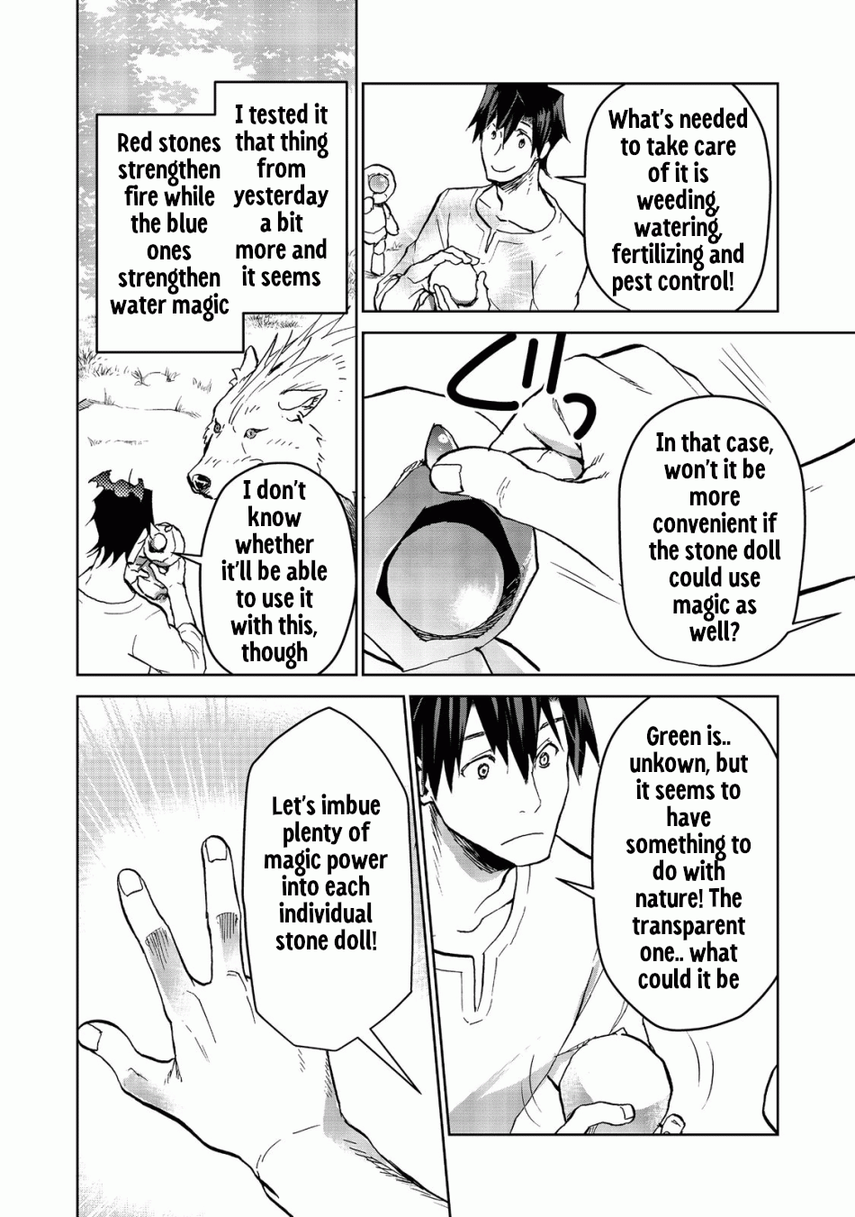 Isekai ni Otosareta… Jouka wa Kihon! chapter 14.1 page 7
