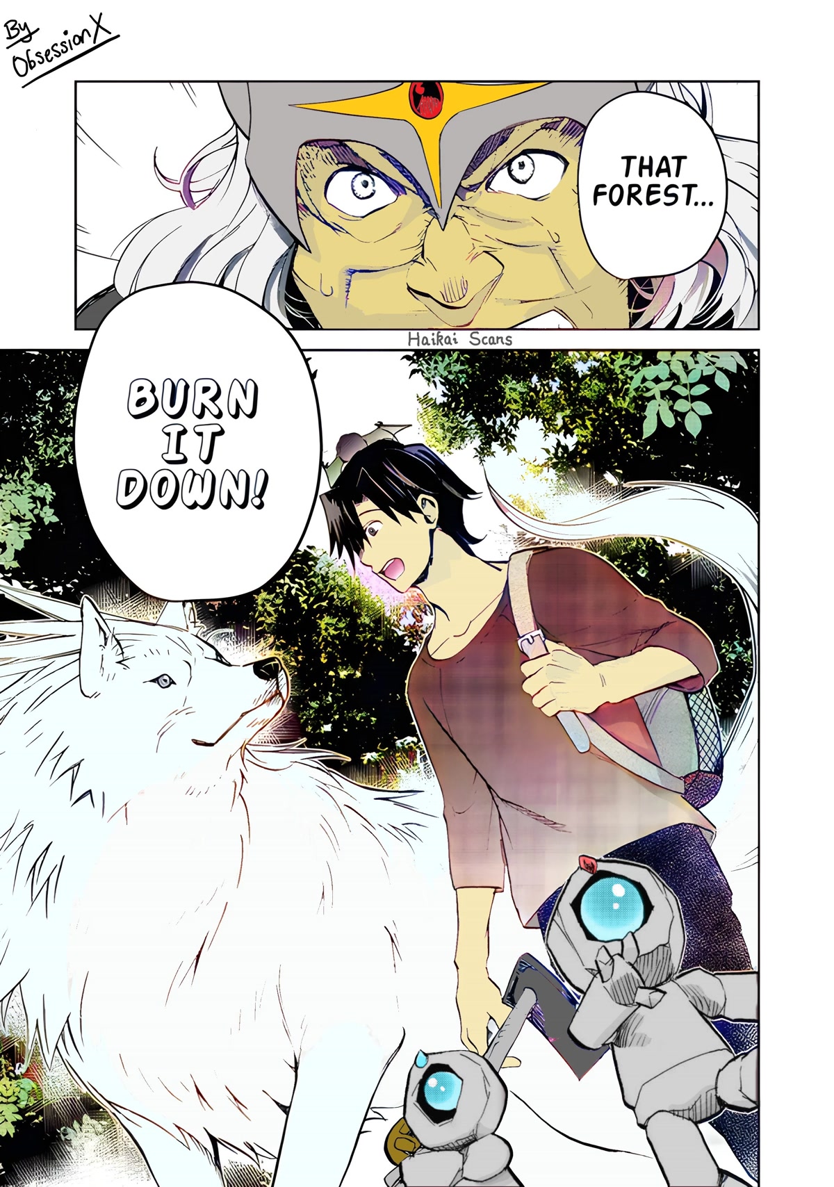 Isekai ni Otosareta… Jouka wa Kihon! chapter 14.2 page 15