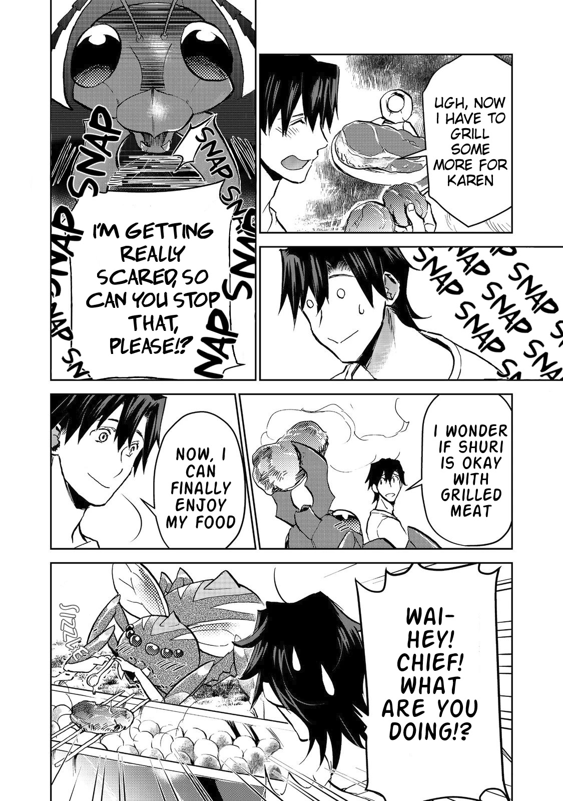 Isekai ni Otosareta… Jouka wa Kihon! chapter 15.1 page 10