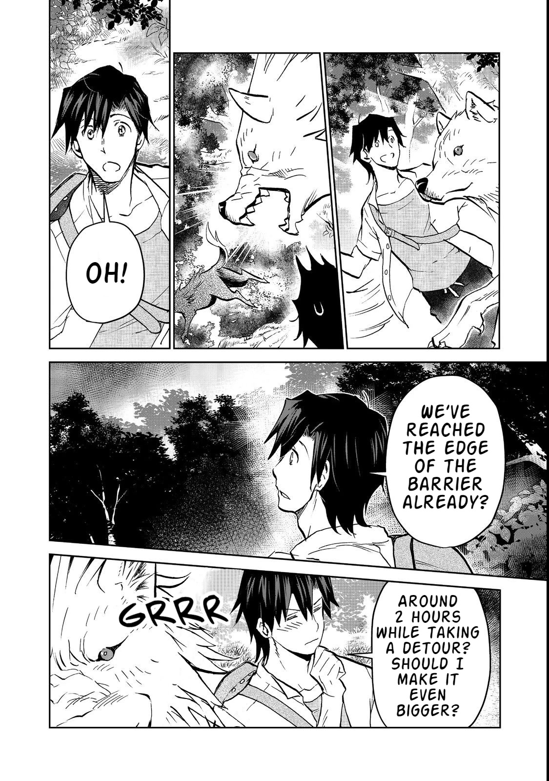 Isekai ni Otosareta… Jouka wa Kihon! chapter 16.1 page 9