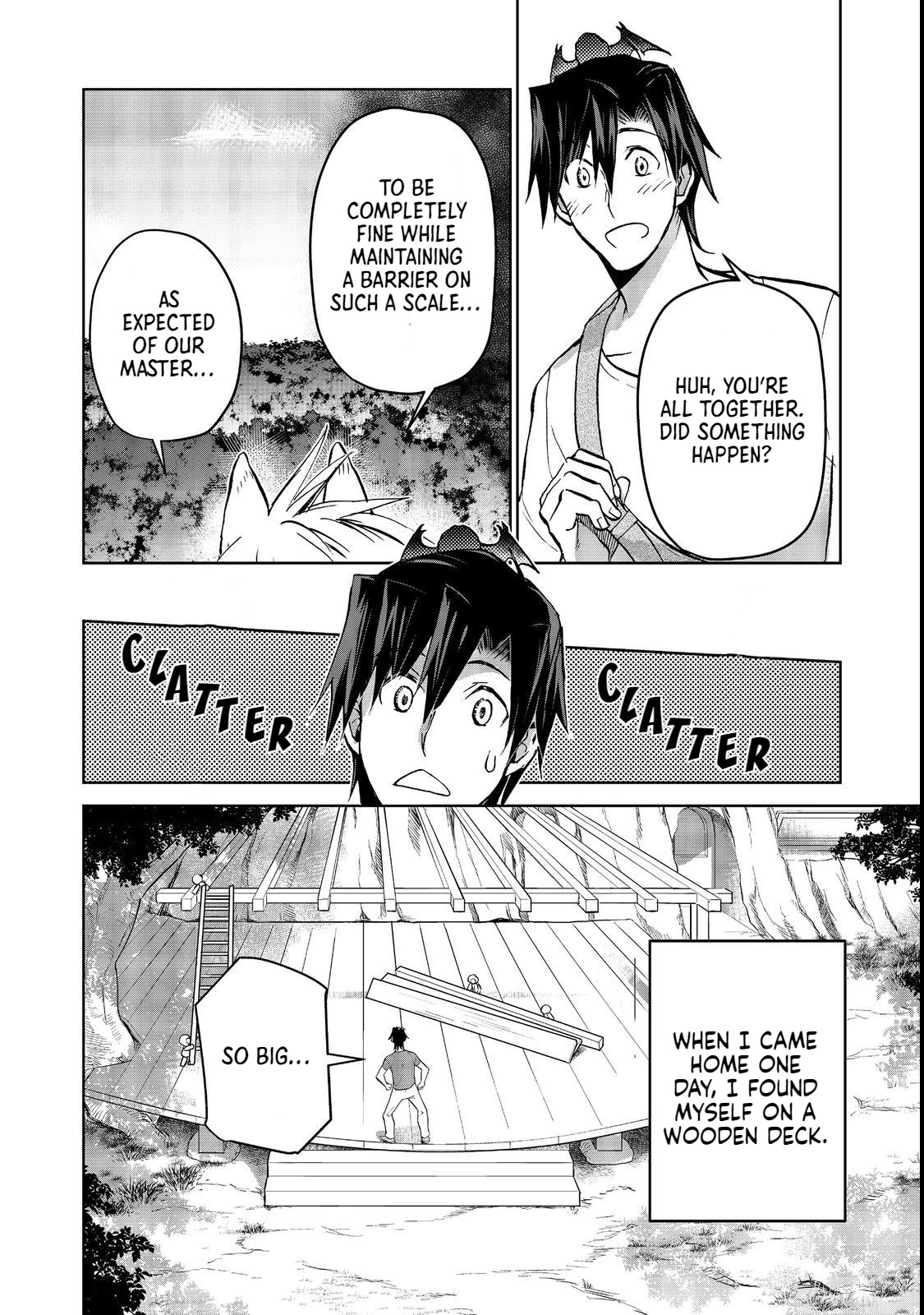 Isekai ni Otosareta… Jouka wa Kihon! chapter 17.1 page 3