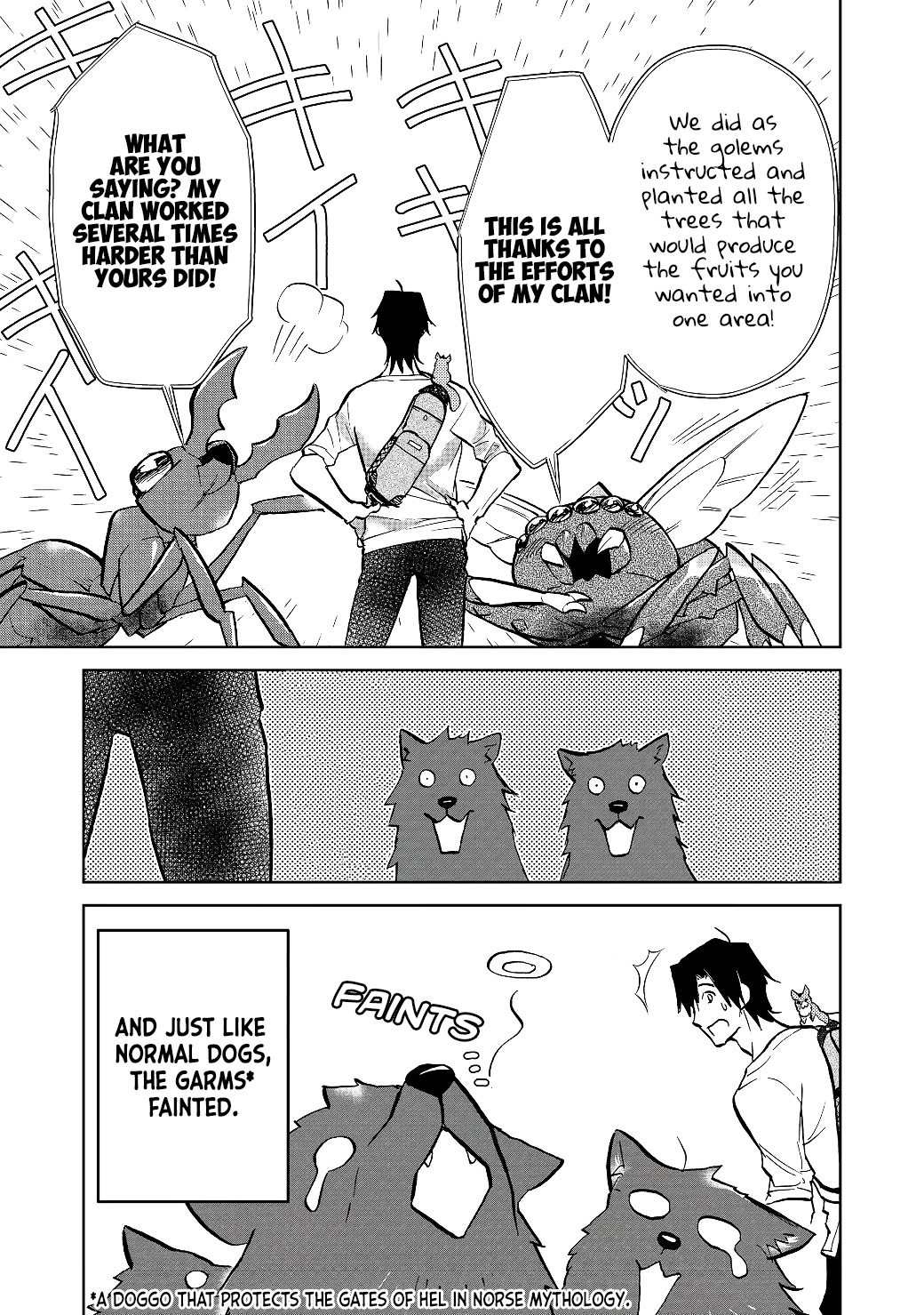 Isekai ni Otosareta… Jouka wa Kihon! chapter 18.1 page 16