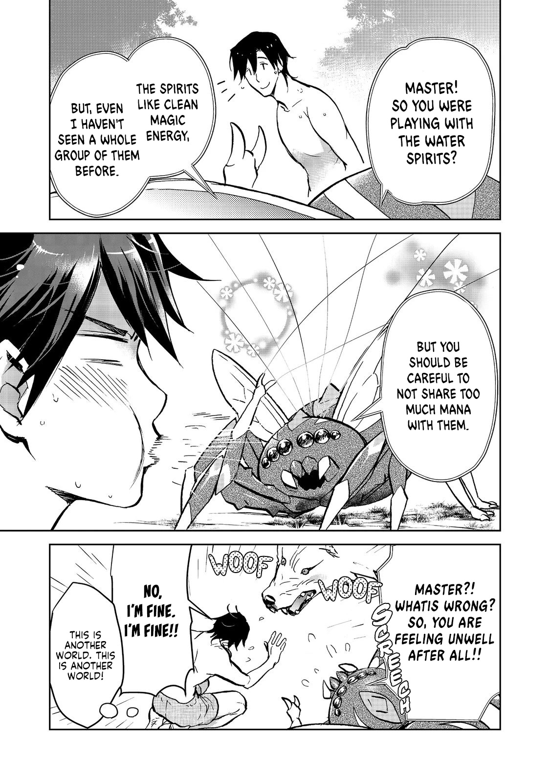 Isekai ni Otosareta… Jouka wa Kihon! chapter 19.1 page 12