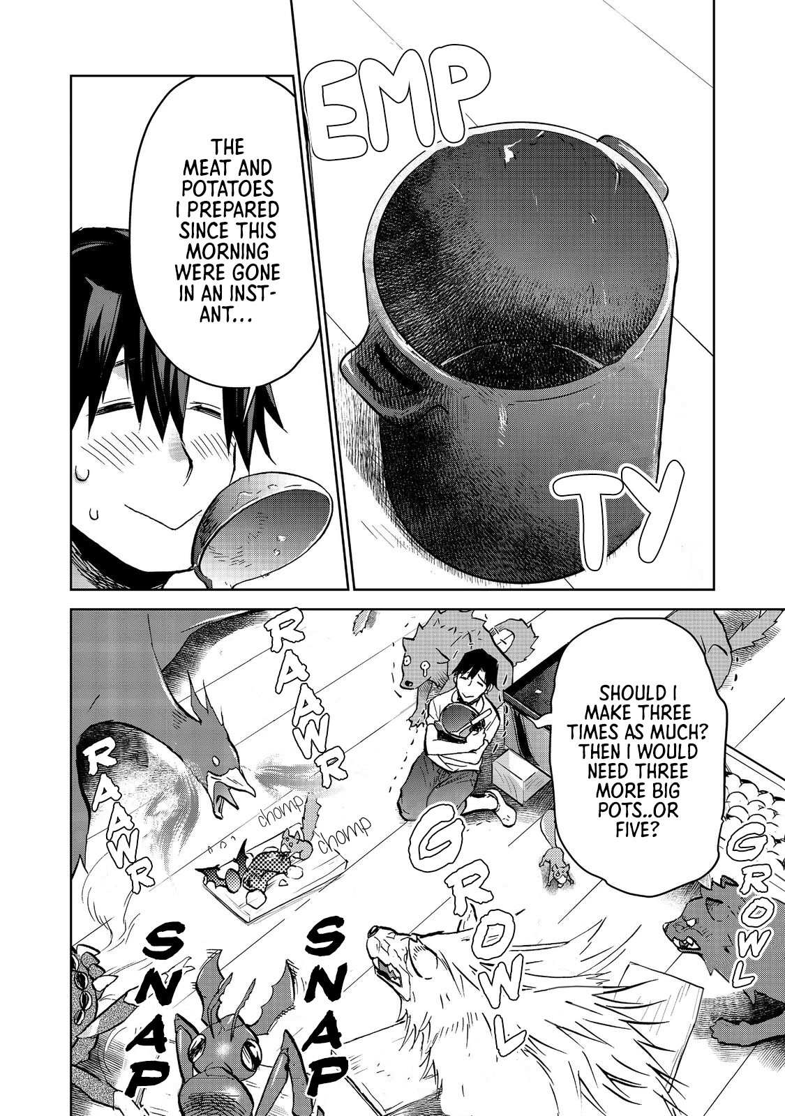 Isekai ni Otosareta… Jouka wa Kihon! chapter 19.1 page 13