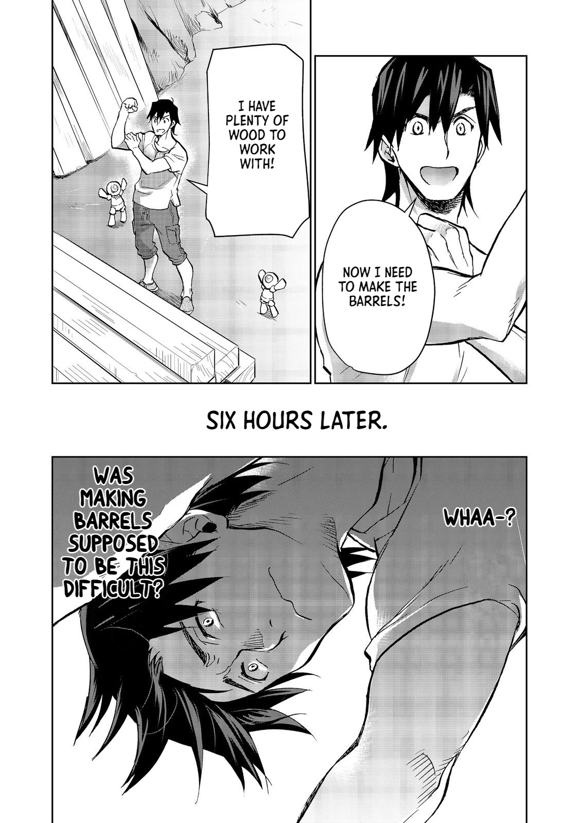 Isekai ni Otosareta… Jouka wa Kihon! chapter 20.1 page 13