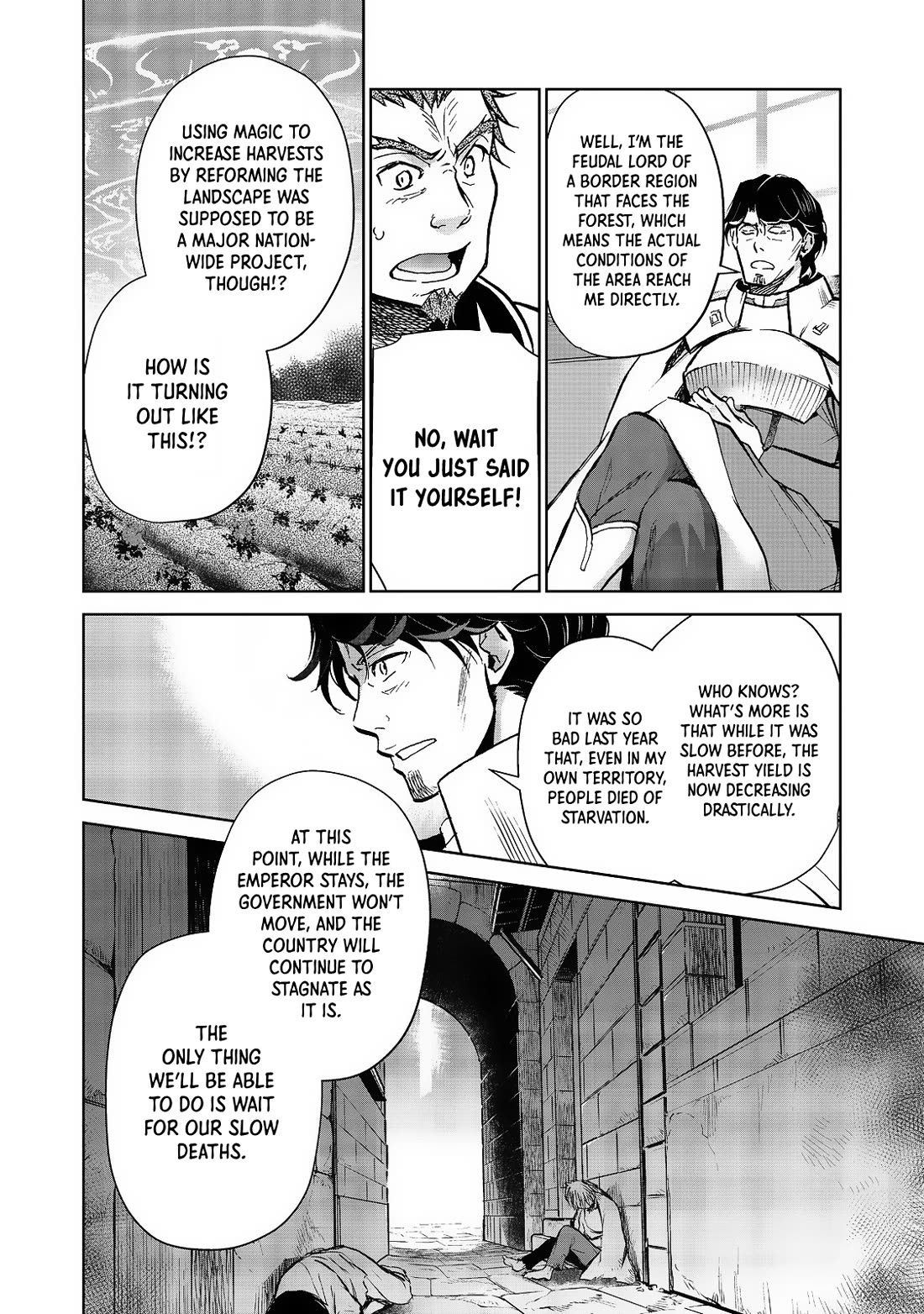 Isekai ni Otosareta… Jouka wa Kihon! chapter 28.1 page 4