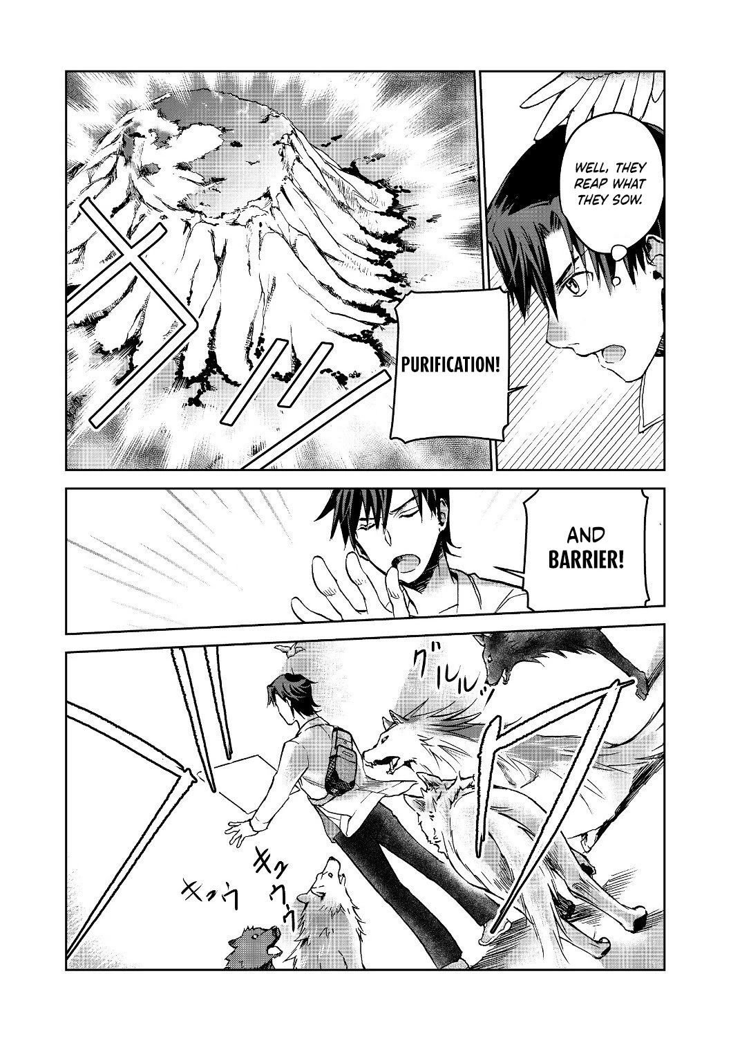 Isekai ni Otosareta… Jouka wa Kihon! chapter 3 page 13