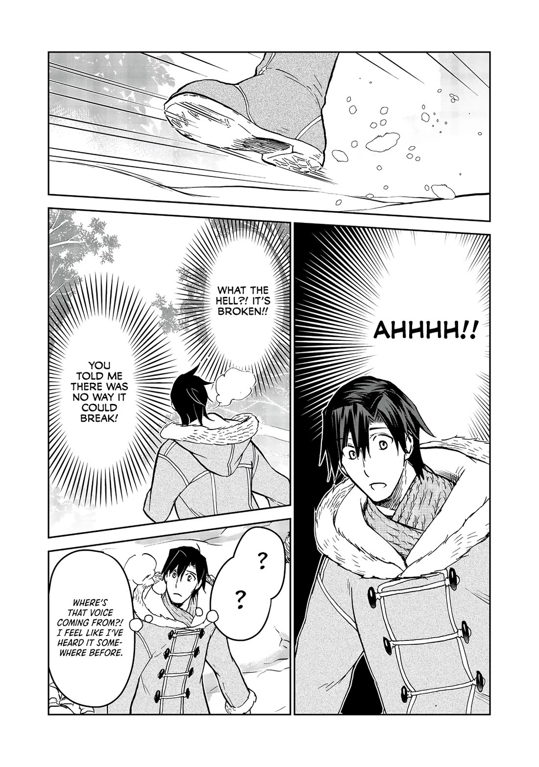 Isekai ni Otosareta… Jouka wa Kihon! chapter 32 page 27