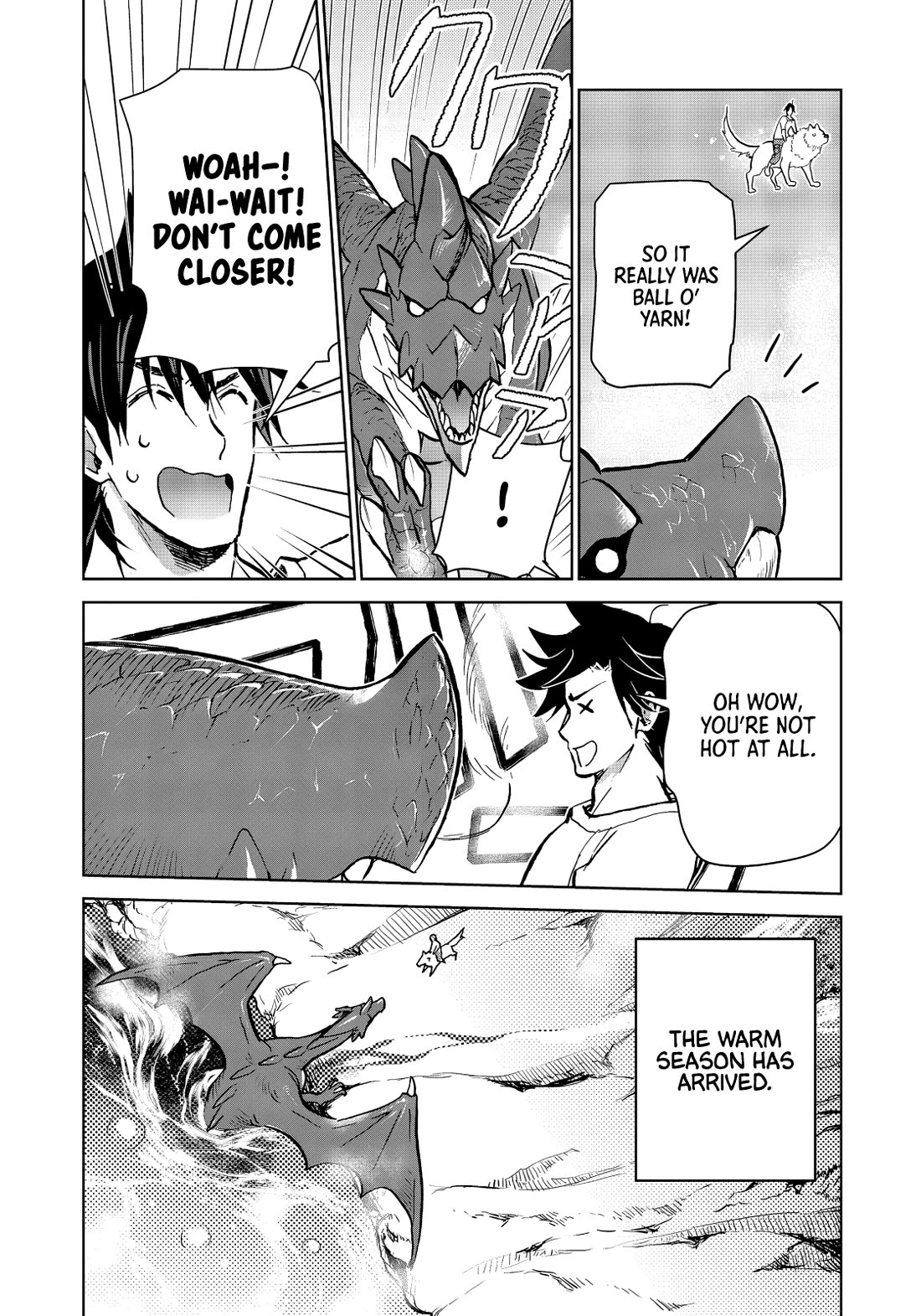 Isekai ni Otosareta… Jouka wa Kihon! chapter 34 page 4