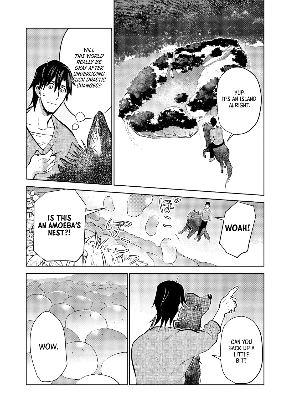 Isekai ni Otosareta… Jouka wa Kihon! chapter 35 page 3