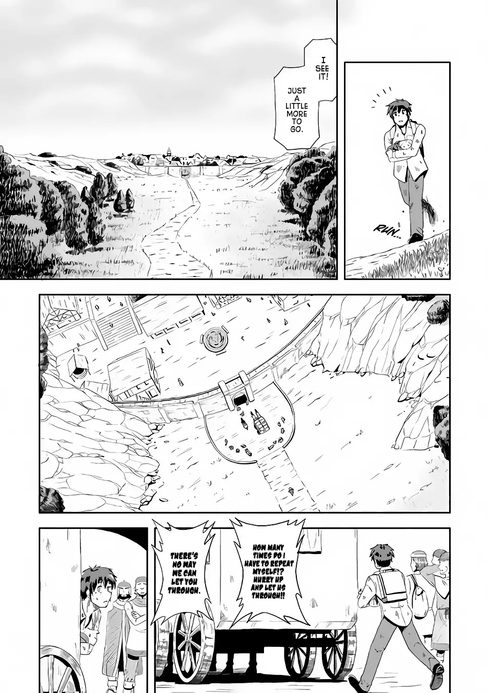 Isekai ni Tobasareta Ossan wa Doko e Iku? chapter 1 page 10