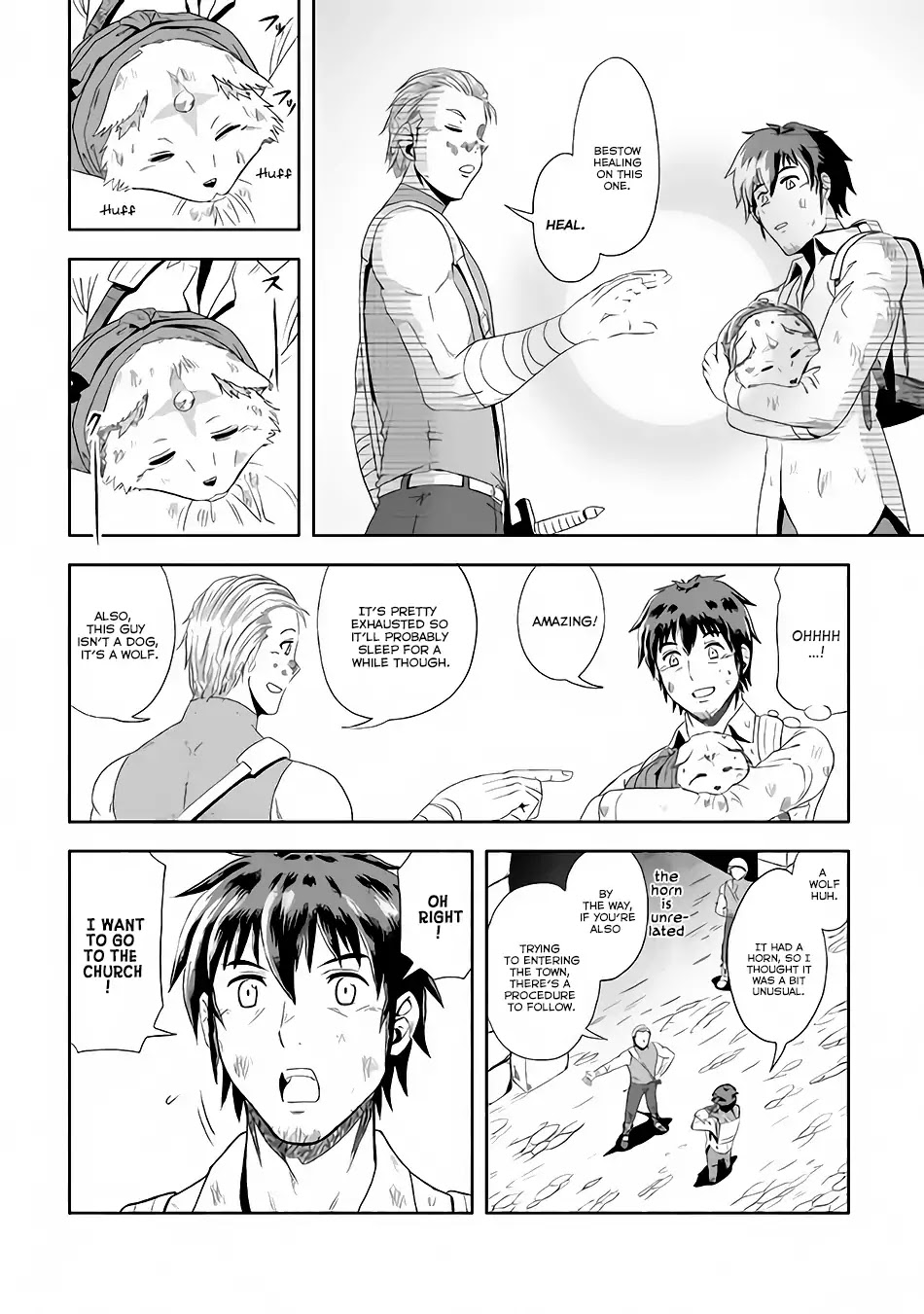 Isekai ni Tobasareta Ossan wa Doko e Iku? chapter 1 page 17