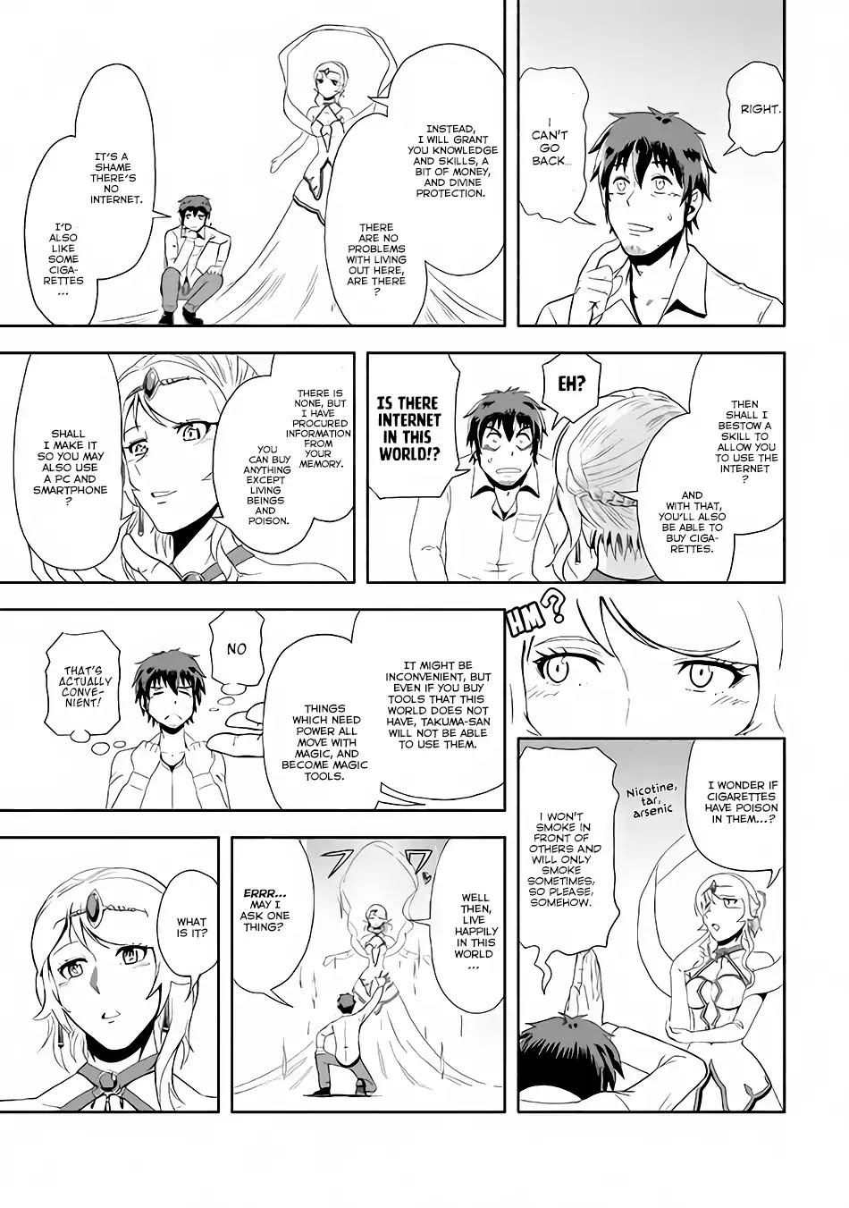 Isekai ni Tobasareta Ossan wa Doko e Iku? chapter 1 page 22