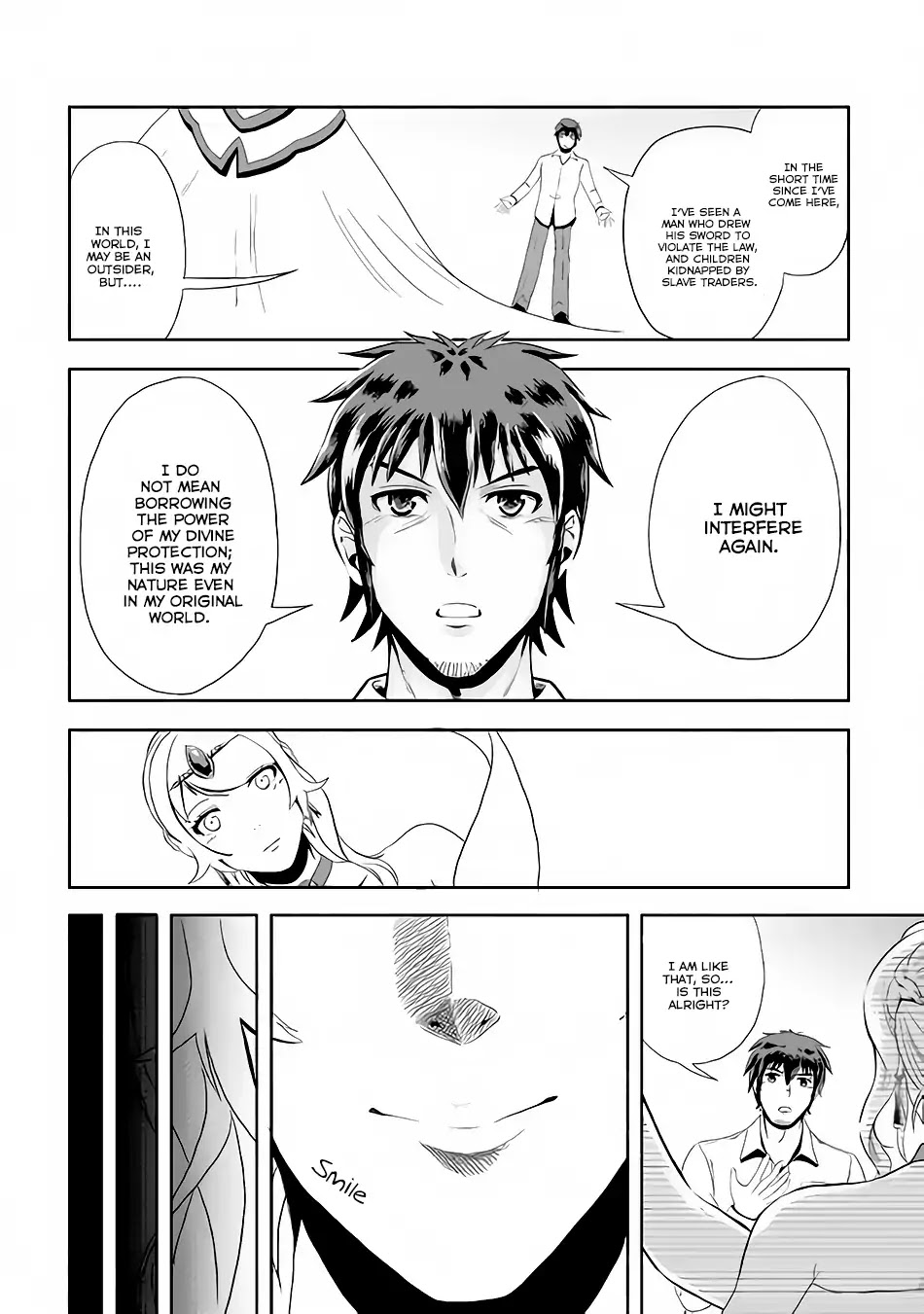 Isekai ni Tobasareta Ossan wa Doko e Iku? chapter 1 page 23