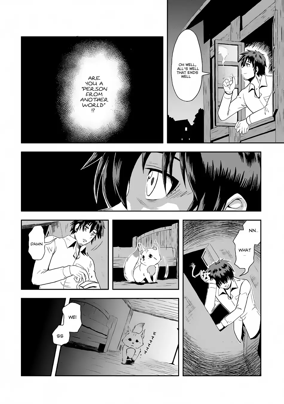 Isekai ni Tobasareta Ossan wa Doko e Iku? chapter 1 page 35