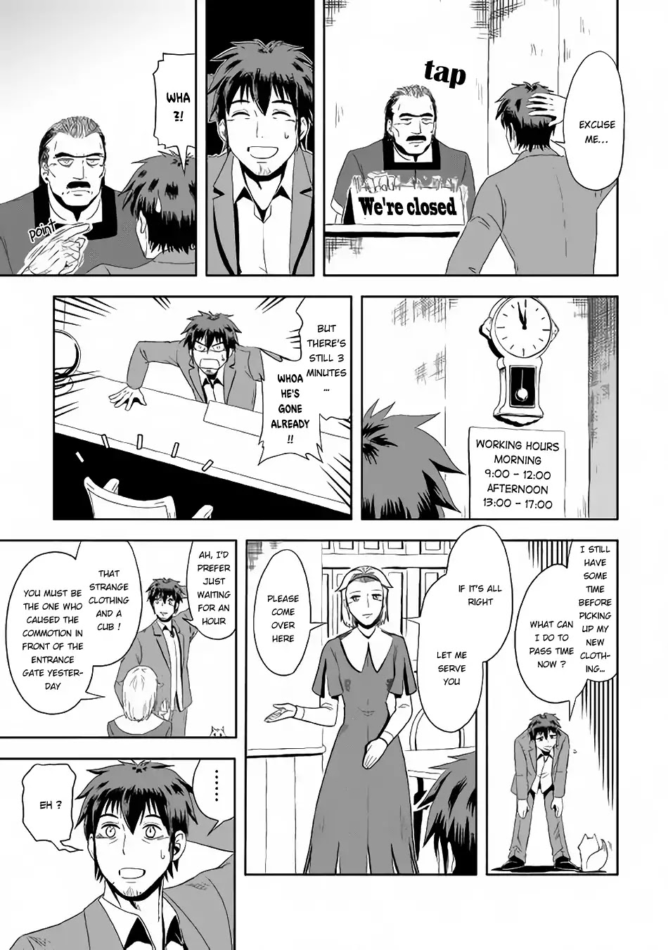Isekai ni Tobasareta Ossan wa Doko e Iku? chapter 2 page 12