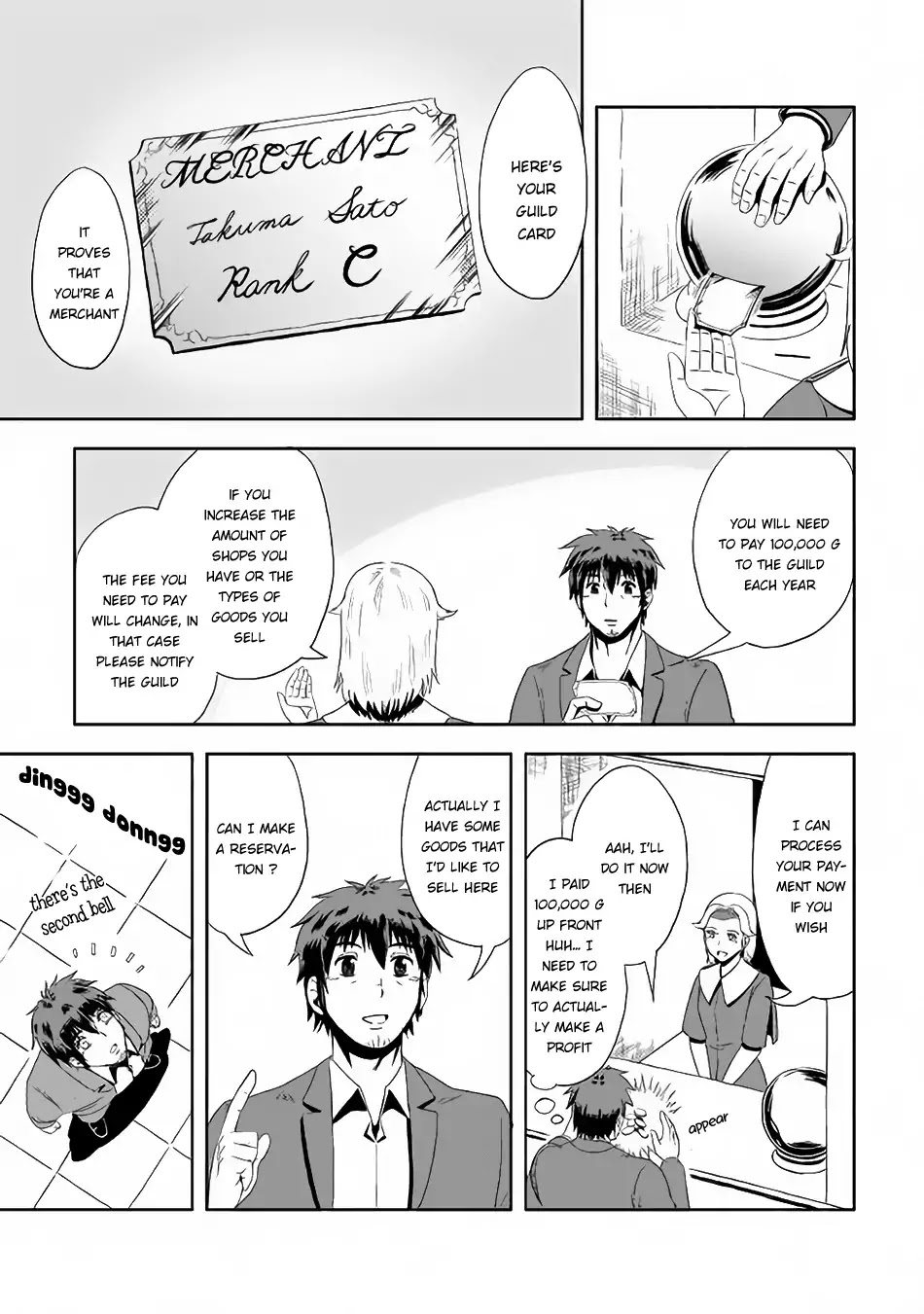 Isekai ni Tobasareta Ossan wa Doko e Iku? chapter 2 page 14