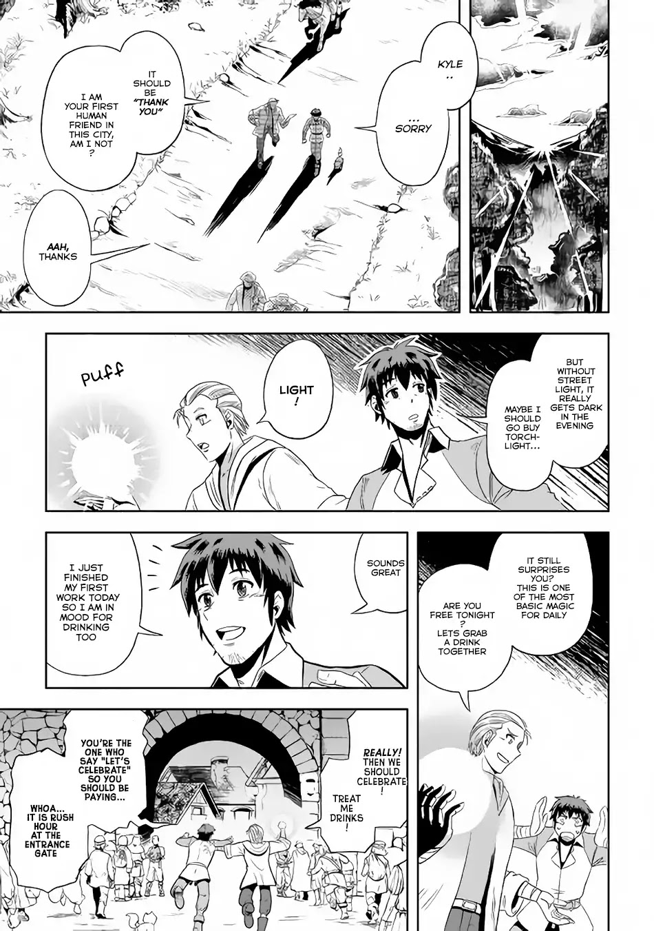 Isekai ni Tobasareta Ossan wa Doko e Iku? chapter 3 page 8