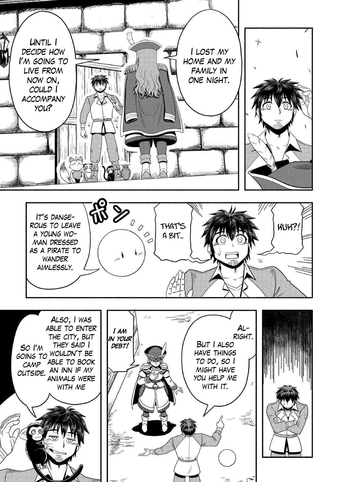 Isekai ni Tobasareta Ossan wa Doko e Iku? chapter 35 page 11