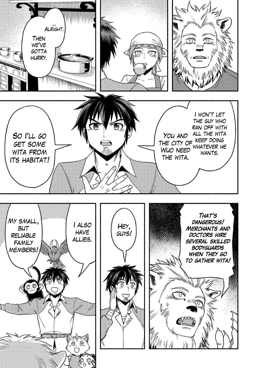 Isekai ni Tobasareta Ossan wa Doko e Iku? chapter 35 page 39