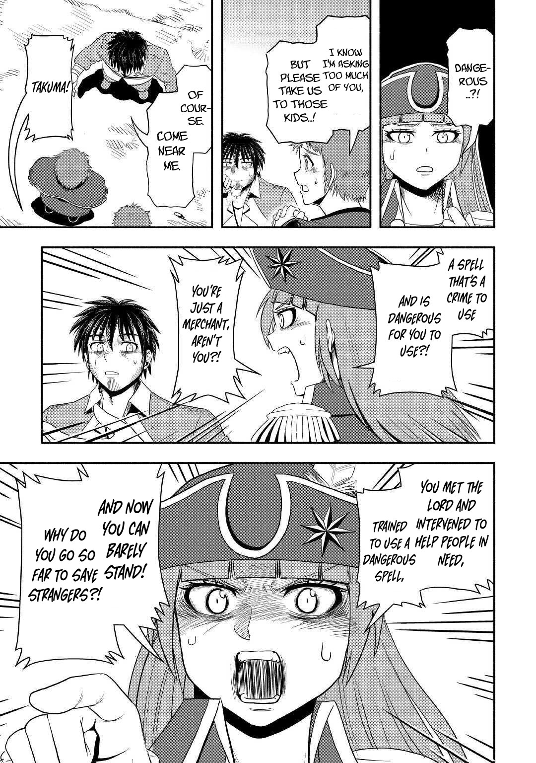 Isekai ni Tobasareta Ossan wa Doko e Iku? chapter 40 page 34