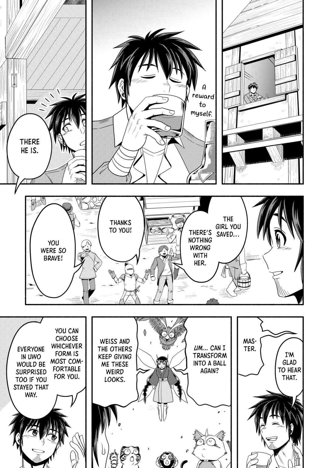 Isekai ni Tobasareta Ossan wa Doko e Iku? chapter 47 page 35