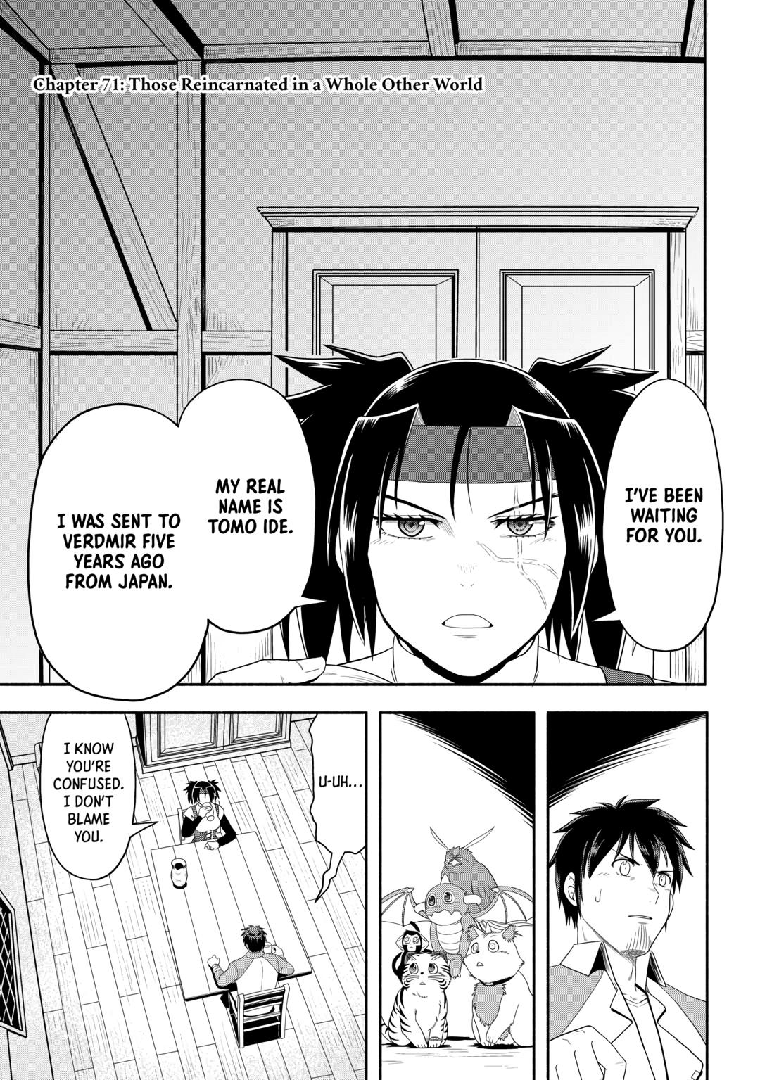 Isekai ni Tobasareta Ossan wa Doko e Iku? chapter 71 page 1