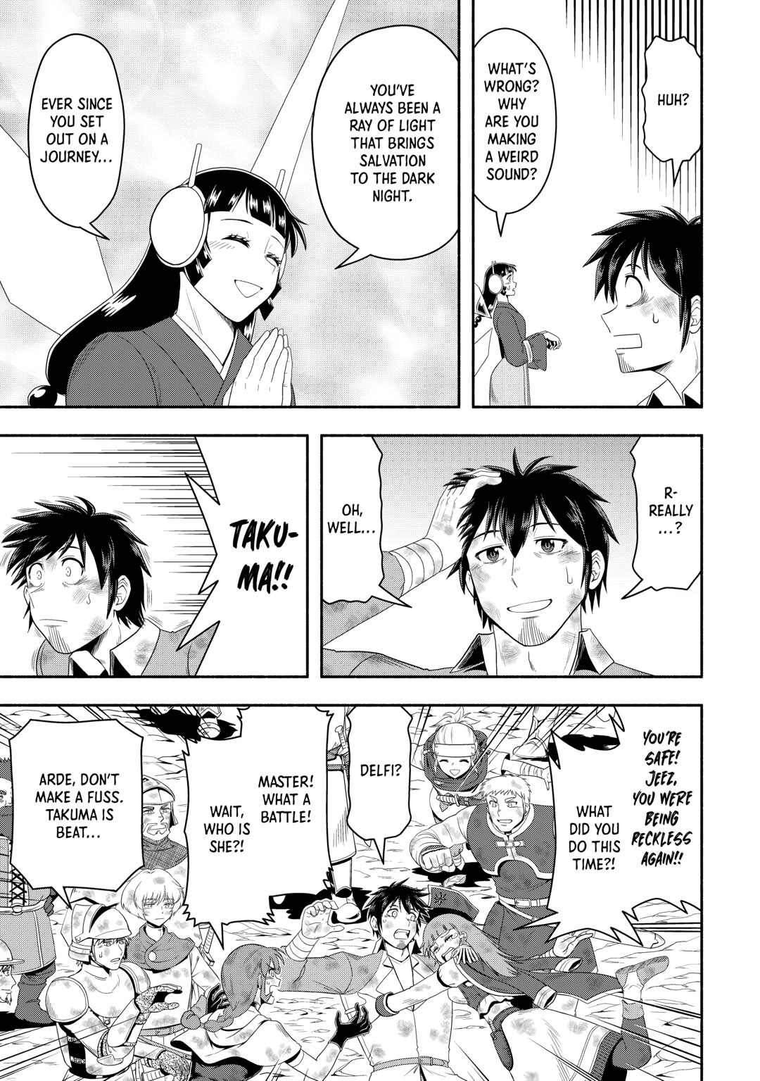 Isekai ni Tobasareta Ossan wa Doko e Iku? chapter 75 page 33