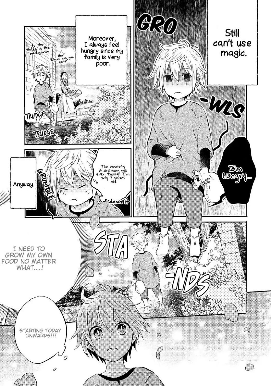 Isekai no Binbou Nouka ni Tensei Shita Node, Renga wo Tsukutte Shiro wo Tateru Koto ni Shimashita chapter 1.1 page 17